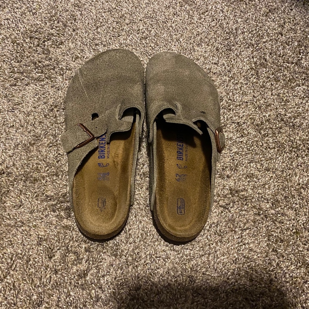 Taupe Birkenstock Boston